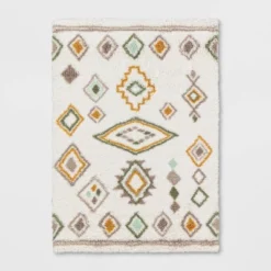 Yuma Area Kids' Rug Gold/Mint - Pillowfort™ -Pillowfort Kids Cheap Store GUEST 0662dae5 196e 4ba2 b079 21793a3d4598