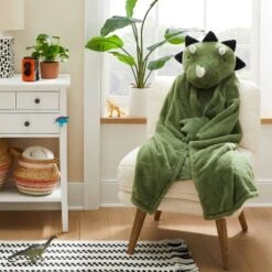 Dinosaur Kids' Hooded Blanket - Pillowfort™
