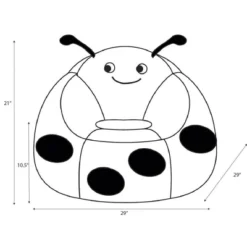 Ladybug Kids' Bean Bag Chair - Pillowfort™ -Pillowfort Kids Cheap Store GUEST 1660bcba 5e0e 4df1 b7f0 9cda9c9c18e8