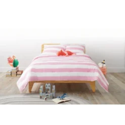 Rugby Striped Kids' Comforter Set - Pillowfort™ -Pillowfort Kids Cheap Store GUEST 1d05eece e72b 4d16 bc45 c9546b22926f