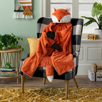 Fox Hooded Blanket - Pillowfort™ 1 Fox Hooded Blanket - Pillowfort™