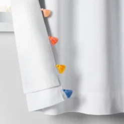 Blackout Tassel Kids' Curtain Panel - Pillowfort™ -Pillowfort Kids Cheap Store GUEST 306f6c66 f683 4e26 8553 5f3d56d95e2c