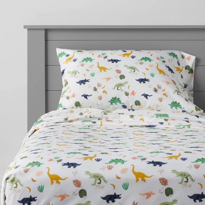 Dinosaur Microfiber Kids' Sheet Set - Pillowfort™ 4 Dinosaur Microfiber Kids' Sheet Set - Pillowfort™ - Image 4