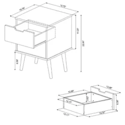 Modern Kids' Nightstand White - Pillowfort™ -Pillowfort Kids Cheap Store GUEST 43187505 1f27 4b45 8d32 b1cd213ac469