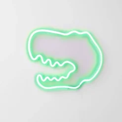 Neon Dinosaur GreenKids' Wall Decor - Pillowfort™ -Pillowfort Kids Cheap Store GUEST 4e571ad1 e57c 414b a479 c68973ce288e