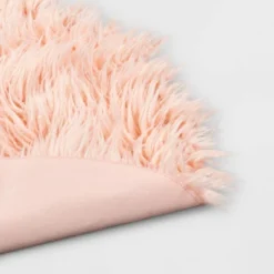 3' Faux Fur Round Kids' Rug Pink - Pillowfort™ -Pillowfort Kids Cheap Store GUEST 5b131fac 67a8 456d 8d50 fefc82e8c3b4