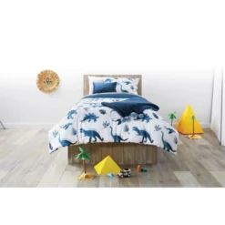 Dinosaur Value Multi-Piece Kids' Bedding Set Watercolor Blue - Pillowfort™ -Pillowfort Kids Cheap Store GUEST 6e895af7 c795 4463 ae3f a72b6625f847