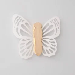 Butterfly Wood Lit Kids' Wall Decor Cream - Pillowfort™ -Pillowfort Kids Cheap Store GUEST 7b038660 261a 42af 8baa 03a5b9a54a2c