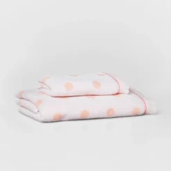 Dot Kids’ Towel Pink With SILVADUR™ Antimicrobial Technology - Pillowfort™ -Pillowfort Kids Cheap Store GUEST 82282e18 c513 4bb1 bb75 01d4a3c27447