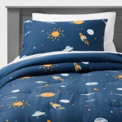 Space Cotton Kids' Comforter Set Navy - Pillowfort™ 9 Space Cotton Kids' Comforter Set Navy - Pillowfort™ -Pillowfort Kids Cheap Store GUEST 8336978e ac9a 4e56 ba2a 8d32ddca34a7