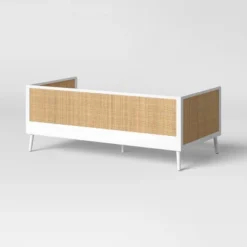 Rattan And Wood Kids' Daybed White - Pillowfort™ -Pillowfort Kids Cheap Store GUEST 8444560c 58cf 4c96 81de faa1dbba6859