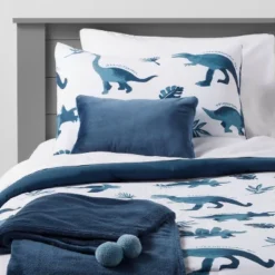 Dinosaur Value Multi-Piece Kids' Bedding Set Watercolor Blue - Pillowfort™ -Pillowfort Kids Cheap Store GUEST 9128ccb2 d273 41da 9dc7 1462ee1229f5