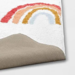 4'x5'6" Printed Rainbow Tufted Kids' Rug - Pillowfort™ -Pillowfort Kids Cheap Store GUEST 96e70c2a c1d5 420d be31 aea7dfedde82