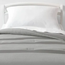 Toddler Waffle Striped Kids' Comforter - Pillowfort™ -Pillowfort Kids Cheap Store GUEST d5875a89 3bd6 4ca3 847d c1bbf0c826d4