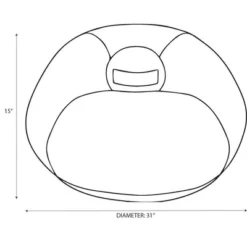 Long Fur Kids' Bean Bag Cream - Pillowfort™ -Pillowfort Kids Cheap Store GUEST d6c9190f e60e 4413 9358 af1a54732d28 4