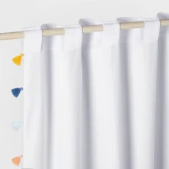 Blackout Tassel Kids' Curtain Panel - Pillowfort™ -Pillowfort Kids Cheap Store GUEST df42770e 3e85 4ead ba17 c3399576a7df