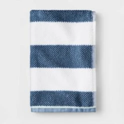 Striped Kids’ Towel Navy With SILVADUR™ Antimicrobial Technology - Pillowfort™ -Pillowfort Kids Cheap Store GUEST f26dbb3a e119 49cf b04c 6b924d0ea37b