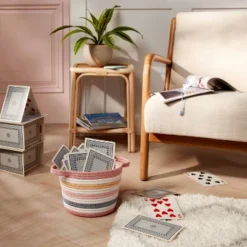 Striped Coiled Rope Kids' Storage Bin - Pillowfort™ -Pillowfort Kids Cheap Store GUEST f34aa5dc 5c04 4334 a97a 7f1abceb89ea