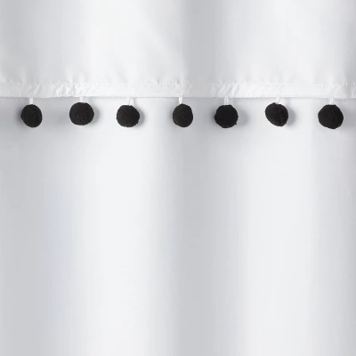 Pom-Pom Blackout Valance Kids' Panel - Pillowfort™ 1 Pom-Pom Blackout Valance Kids' Panel - Pillowfort™