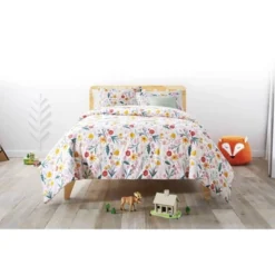 Floral Garden Cotton Kids' Comforter Set - Pillowfort™ -Pillowfort Kids Cheap Store GUEST fc626bd3 9cb6 4dd5 ac3a d07d33c626b6