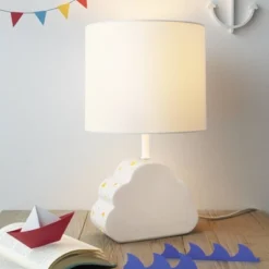 Cloud Dual Light Figural Kids' Lamp White - Pillowfort™ -Pillowfort Kids Cheap Store GUEST fcb0f618 4086 4982 bce7 2bd4a7b66078